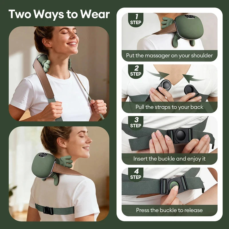  Smart Neck Massager for Instant Pain & Stress Relief