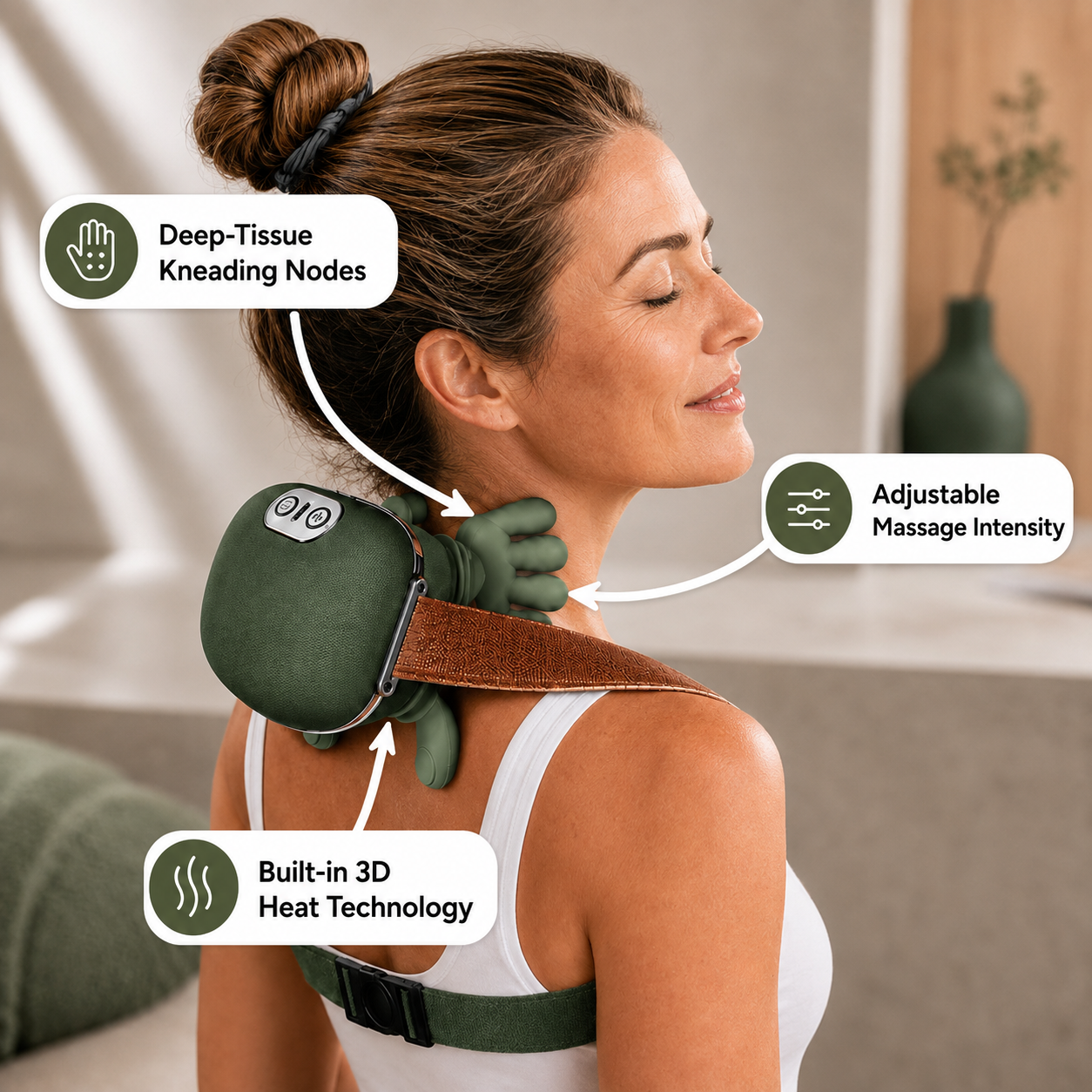 TheraNeck™ - Instant Neck & Shoulder Relief Massager